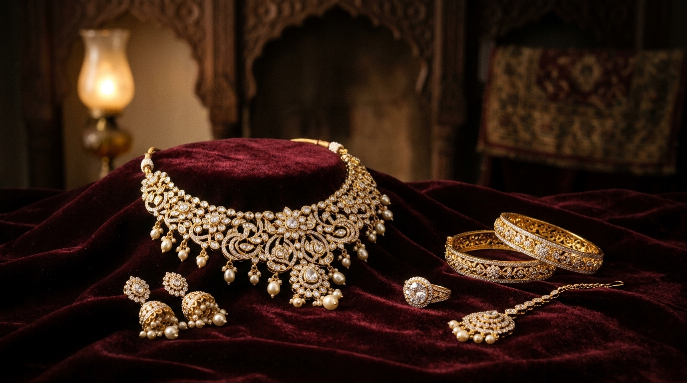 Royal Heritage Jewellery Backdrop